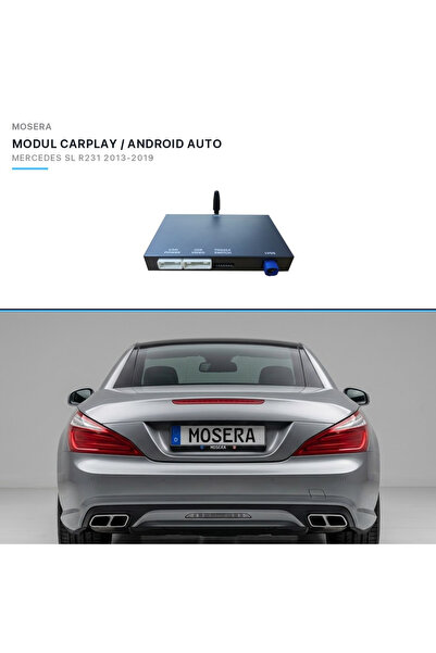 AutoDrop Wireless CarPlay & Android Auto Mod Mercedes-Benz SL R231 2013-2015 ...