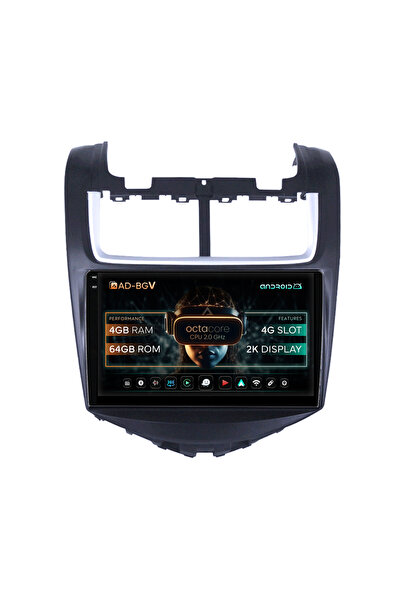 AutoDrop Android Navigation Chevrolet Aveo (2014-2017), 9.5 inch, 4GB RAM, 64...