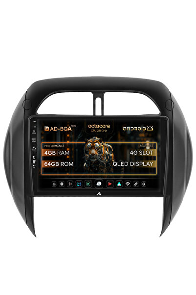 AutoDrop Σύστημα πλοήγησης Android για Toyota RAV4 (2003-2005), 9 ιντσών, 4GB...