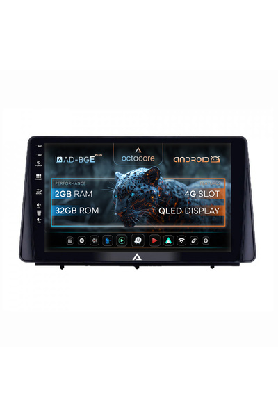 AutoDrop Σύστημα πλοήγησης Android Ford Focus MK4 (2019+), 10.1 ιντσών, 2GB R...