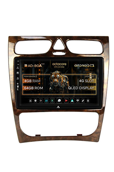 AutoDrop Σύστημα πλοήγησης Android για Mercedes-Benz C-Class (W203) (2002-200...