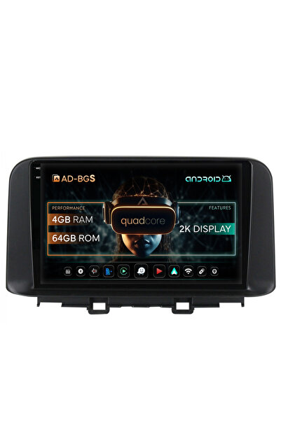 AutoDrop Navigatie Android Hyundai Kona (2018+), 10.36 inch, 4GB RAM, 64GB ROM