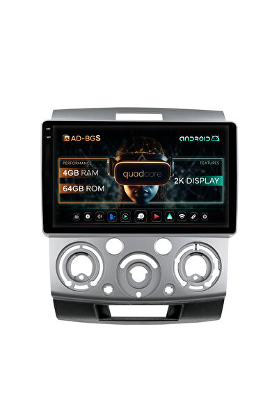 AutoDrop Σύστημα πλοήγησης Android Ford Ranger / Mazda BT50 (2007-2012), 9,5 ...