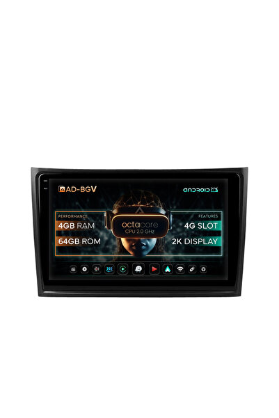 AutoDrop Σύστημα πλοήγησης Android Volvo XC90 (2002-2014), 10,36 ίντσες, 4GB ...