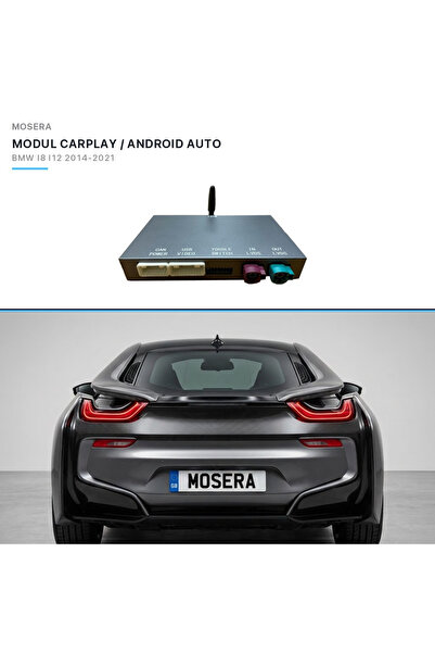 AutoDrop Wireless CarPlay & Android Auto BMW i8 I12 2018-2021 EVO module