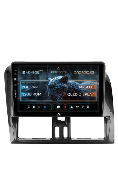 AutoDrop Σύστημα πλοήγησης Android Volvo XC60 (2014-2019), 9 ιντσών, 2GB RAM,...