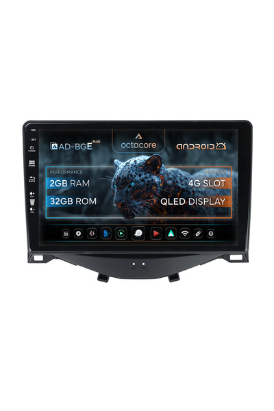 AutoDrop Android Πλοήγηση Android Citroen C1 / Peugeot 108 / Toyota AYGO (201...