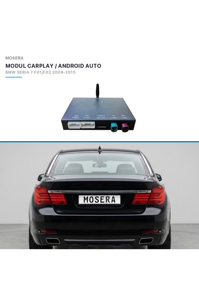 AutoDrop Modul wireless CarPlay și Android Auto BMW Seria 7 F01/F02 2009-2012...