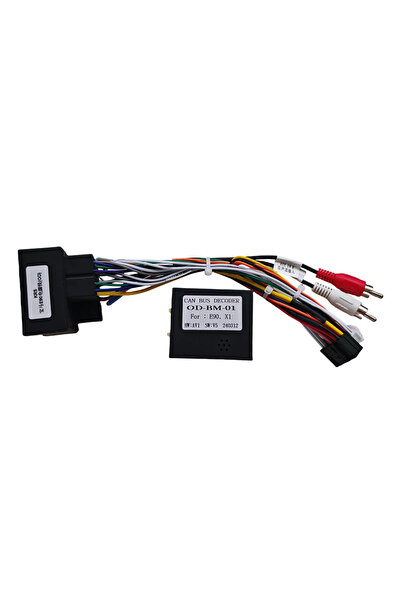 AutoDrop BMW 3 Series E90, E91, E92 adapter wiring for multimedia navigation