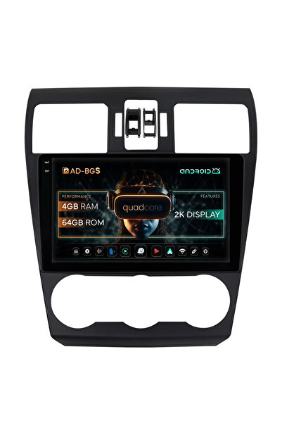 AutoDrop Σύστημα πλοήγησης Android Subaru Forester (2012-2018), 9,5 ιντσών, 4...
