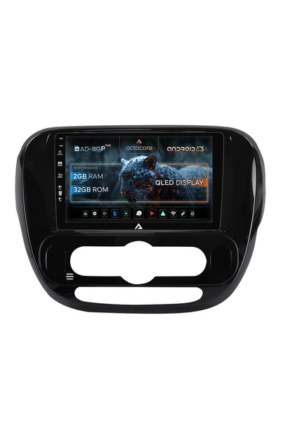 AutoDrop Σύστημα πλοήγησης Android για Kia Soul (2014-2019), 9 ιντσών, 2GB RA...