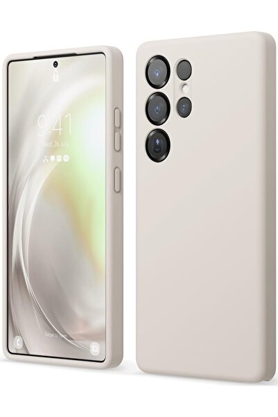 Elago Θήκη Samsung Galaxy S25 Ultra Silicone Case Premium Σιλικόνης - Stone