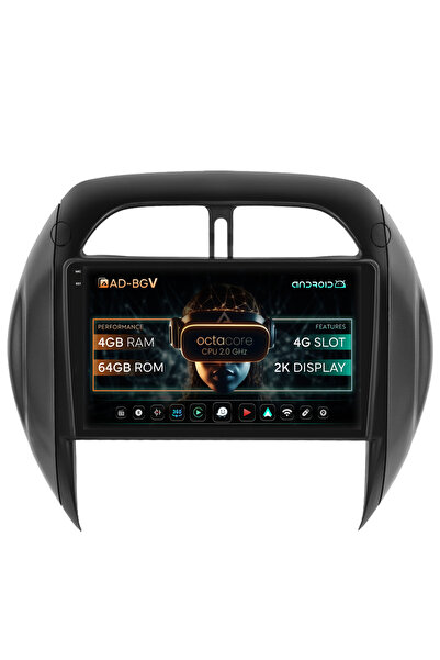 AutoDrop Android Navigation Toyota RAV4 (2003-2005), 9.5 inch, 4GB RAM, 64GB ROM