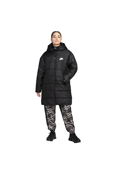 Nike Γυναικεία Αθλητική Ένδυση Συνθετική Therma-FIT Αδιάβροχη Παρκά με Κουκού...