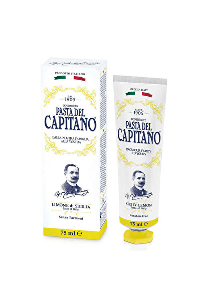 Pasta Del Capitano Pastă de dinți cu lămâie siciliană 75 ml - 1905