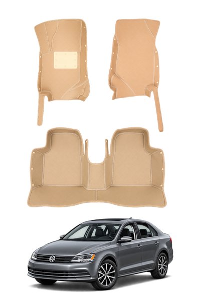 stiloto Volkswagen Jetta Sedan (2011-2018) Uyumlu 7D Oto Paspas - Diamond Bas...