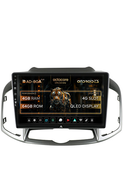 AutoDrop Σύστημα πλοήγησης Android για Chevrolet Captiva (2011-2018), 10,1 ιν...