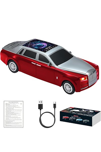 ErginGroup WS-610 Lüks Sedan Model Klasik Nostaljik Araba Bluetooth Hoparlör ...