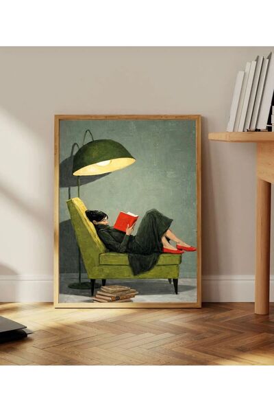 musnig Çerçevesiz Poster Tablo, Duvar Posteri, Sanatsal Hd Baskı kitap ve ben