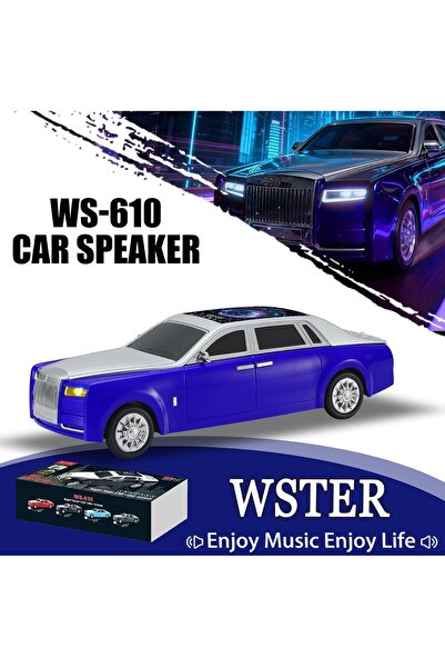 ErginGroup WS-610 Lüks Sedan Model Klasik Nostaljik Araba Bluetooth Hoparlör ...