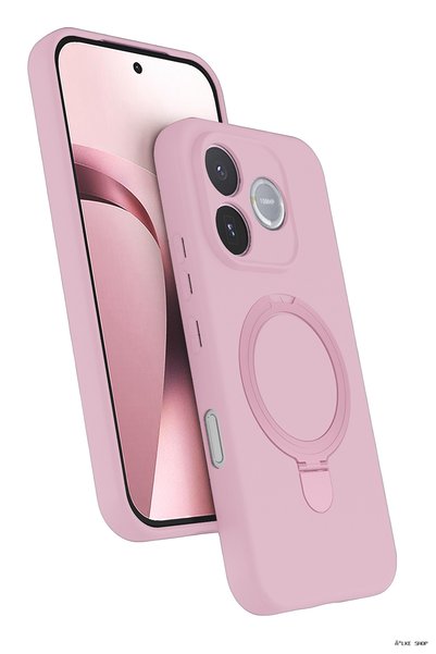 New Face Ilkestor Honor 600 Lite Regal Magsafe Stand Cover - (200211) Pink