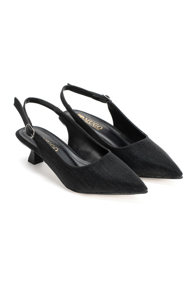 nhtshoes Γυναικείο βραδινό φόρεμα με στρας, κοντό, χοντρό τακούνι και σχέδιο,...