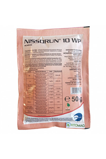 Summit Agro Nissorun 10 WP – Acaricid cu Actiune Ovicida, Larvicida si Nimfic...