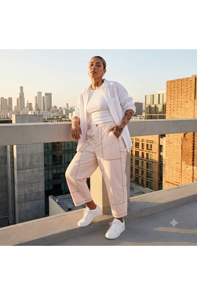 Nike Street Carpenter Dokuma Pantolon (genis kalip bir beden küçük öneririz)