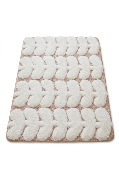 OtherMax Covoraș de baie antiderapant cu uscare rapidă absorbant 61x92 cm Alb...