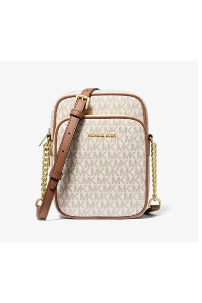 Michael Kors Jet Set Travel Kadın Logolu Çapraz Omuz Çantası 35F1GTVC2B