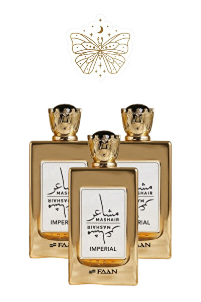 Faan 3 قطع من عطر ماشير إمبريال 100 مل