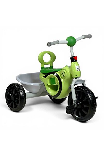 ALBADER Kids Tricycle 3 Wheel, 360° Rotating Seat, Toddler Tricycle with Musi...