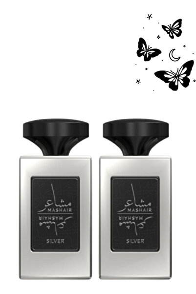 Faan قطعتان من عطر ماشير الفضي 100 مل