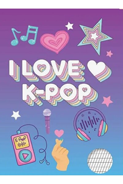 OEM Тетрадка А5 Тип 1 с K-POP модел - 40 страници