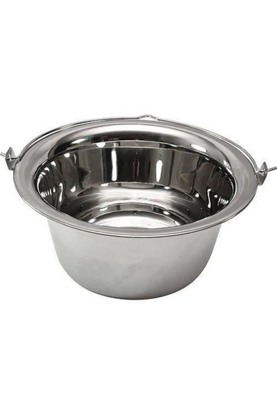 Solplant Recipient inox cu mâner, 8 L, Perfect Home