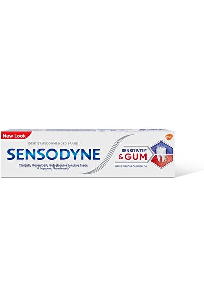 Sensodyne معجون أسنان للأسنان واللثة الحساسة 75 مل