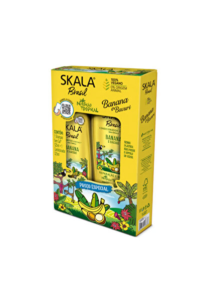 Scala مجموعة شامبو وبلسم الموز والباكوري - 325 مل