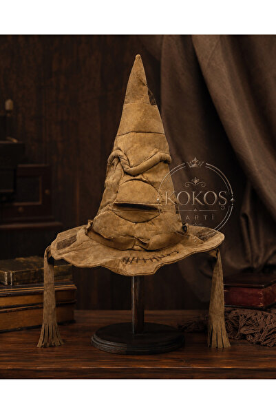 Kokoş Parti Lüx Harry Potter Seçmen Şapka ● Cadılar Bayramı Cadı Şapkası ● Ha...