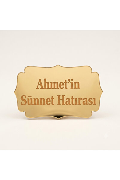 shop 50 adet yapışkanlı pleksi isimlik