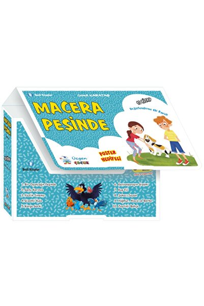Üçgen Yayıncılık Üçgen Çocuk 4. Sınıf Macera Peşinde 10 Lu Hikaye Seti Yeni