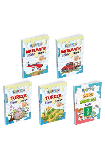 Mavi Deniz Yayınları Mavi Deniz 2027 2. Sınıf Keşif Yolu Matematik + Türkçe +...