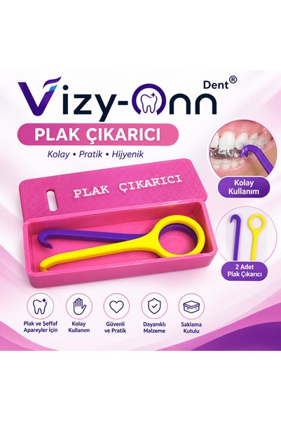 Vizy-Onn Dent Ortodontik Şeffaf Plak Çıkartma Aparatı - İnvisalign ve Aligner...