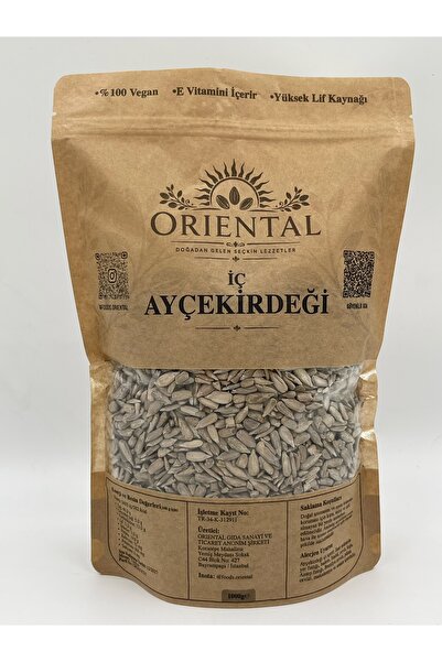 ORIENTAL DATES Ay Çekirdeği İçi (Sunflower Seeds' Kernel ) - 1000 Gr - Yeni M...