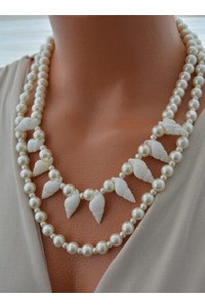 Stoneage Necklace - Gold Color -