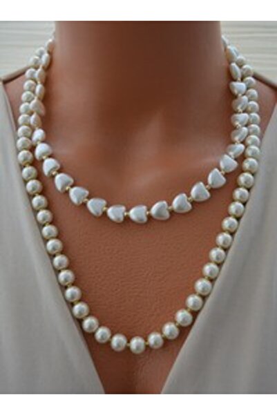 Stoneage Necklace - Gold Color -