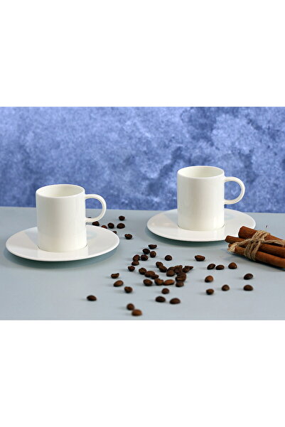 Porland Bone Porcelain Kahve Takımı 4 Parça