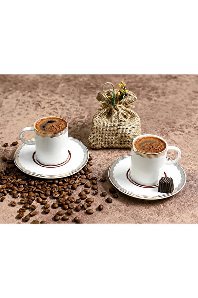 Porland Rosehip 2 Kişilik Kahve Takımı 85cc