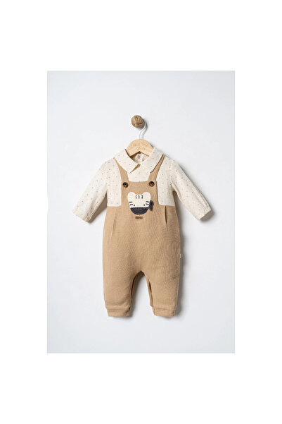 DIDuStore Mymi̇o Men's 0-3-6-9 Month Jumpsuit with Hat and Without Booties
