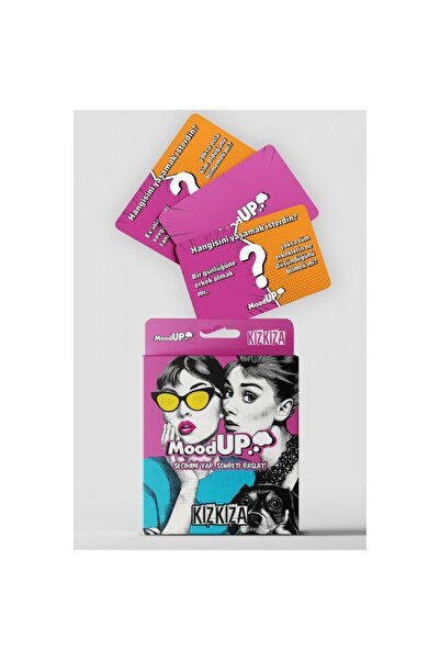 Chantaky Moodup Girl-To-Girl Card Game - Make a Choice Start a Conversation