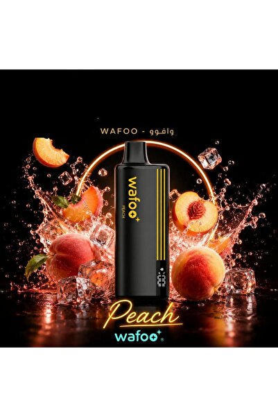 WAFOO سحبة وافو 16 ألف موشة نكهة خوخ - 16000 Puffs Peach